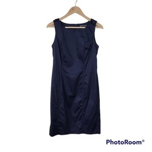 Brooks Brothers Navy Midi Dress